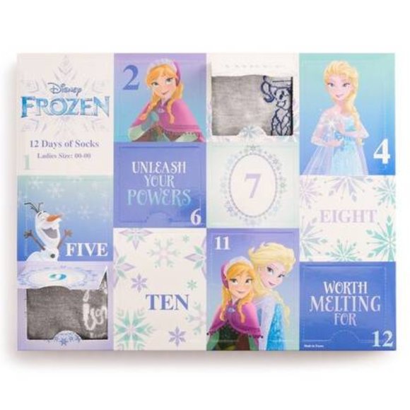 Disney Other - Frozen 12 Days of Socks